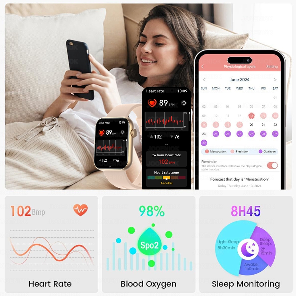 2025 新しいスマートウォッチ女性 GPS スポーツ Bl - Health Wellness Bracelet のレビューと価格