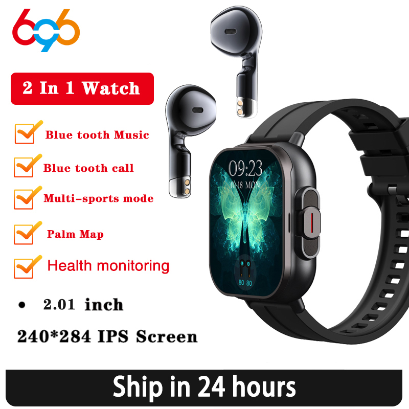 Bluetooth通話と心拍数を備えたスマートウォッチ,スポ - Health Wellness Bracelet のレビューと価格