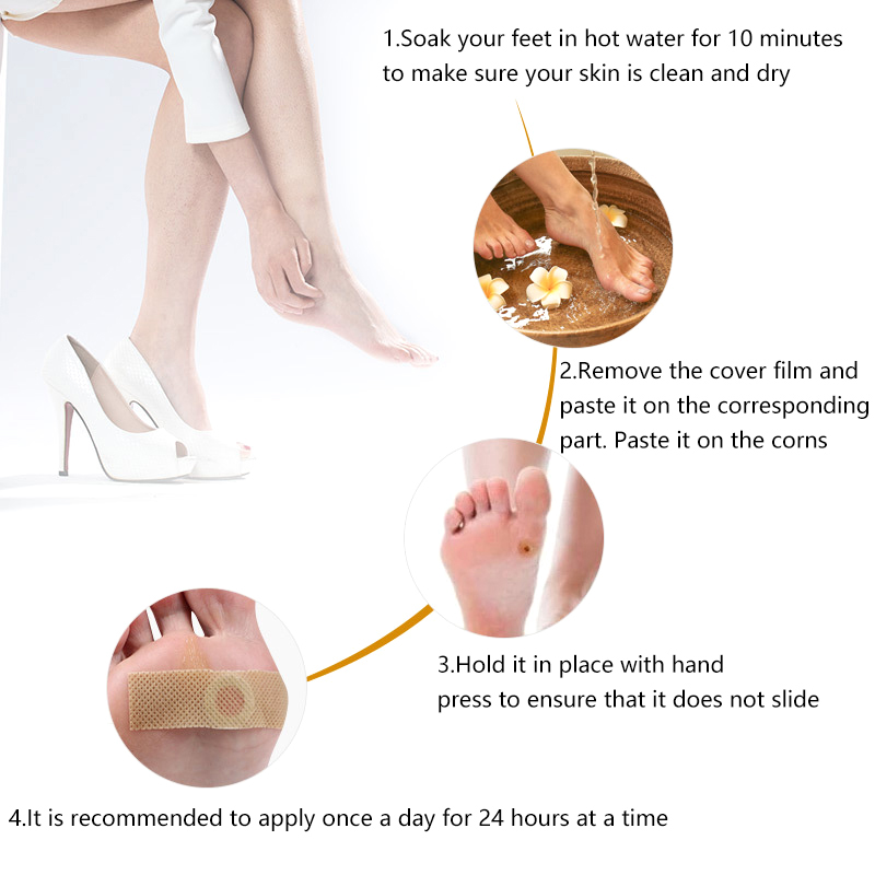 (.) 6枚入り、足のケア用ステッカー、角質除去パッチ、角質 - Detox Foot Patch のレビューと価格